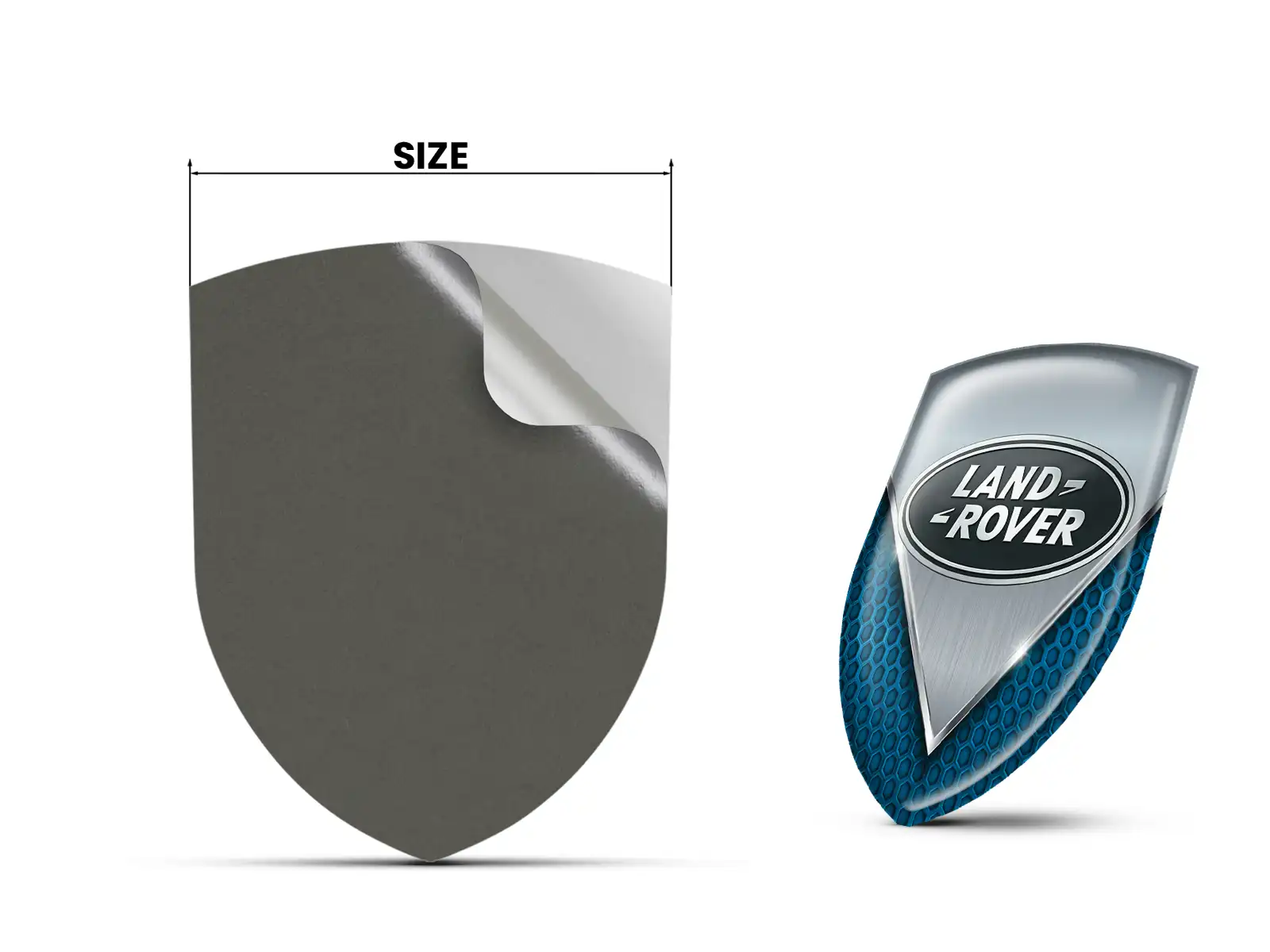 Land Rover Pegatina En Relieve Alta Calidad Profesional Personalizable